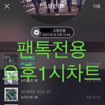 [뉴이스트] 오후1시))차트보고 진이듣고❤️