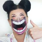 볼수록 두려운 페이스 메이크업(혐,공포주의)