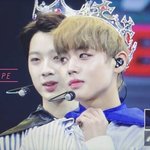 현재 밝게 염색한 워너원 박지훈
