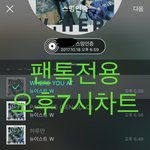 [뉴이스트] 오후7시))차트보고 진이총공하고❤️