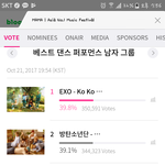 [EXO] 베퍼 <b>남</b>그룹상 표차이 별로<b>안</b><b>남</b>