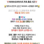 [방탄소년단] @@투표 총공 알림@@