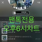 [뉴이스트] 오후6시))차트보고 진이듣고❤️