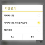 [댓글부탁해] 카톡차단 하면 프로필 숨길수 있는거 <b>아닝</b>