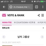 [방탄소년단] 남자그룹상 +502 <b>격차</b>좁혀짐 ㅠㅠ