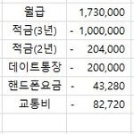 월급관리 좀 봐주세요