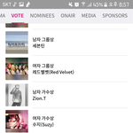 [세븐틴] ㅁㅁ 투표 <b>남자</b>그룹상 <b>순위</b>내려감 ㅠ