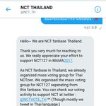 [NCT] 다른 태국팬계정 답장