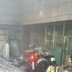 차량<b>전복</b> 사고 현장이래;