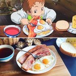 일본 애니 속 음식이 현실로...