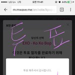 [EXO] 투표 인증하고 <b>간다</b> 다들 열투!!