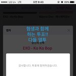 [EXO] 투표투표 다들하자 <b>알지</b>?