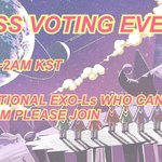 [EXO] 오늘 해외엑소엘이랑 같이 <b>투표</b>해ㅇㅇ