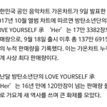 [모두드루와] +}헐 방탄 <b>단일</b> 앨범 137만장 찍음