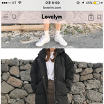 [드루와] <b>러블</b>림 롱패딩 추반 해주랏