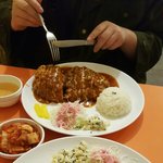 대박 큰 <b>돈까스</b>