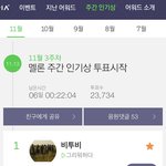 [BTOB] ✔️11월3주차 주간인기상투표✔️