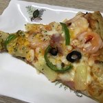 피자마루 <b>몬스터</b>하와이안쉬림프피자로 넘 행복~~