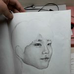 [세븐틴] <b>순영</b>이 팬아트 그리는중인데