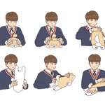 [박우진] <b>시바</b>랑 ㅠㅠㅠㅠㅠㅠㅠㅠ넘똑닮