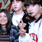 현재 미국 간 방탄 정국 근황.<b>gif</b>