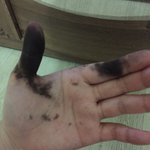 [ㅋㅋㅋㅋㅋ] 셀프흑화중인데 손 <b>잣댐</b>••