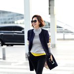 김남주 공항패션 대박쓰