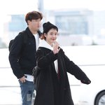 오늘 아이유 롱코트 핏