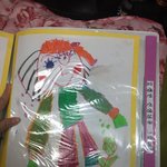 <b>방</b>청소하다가 어렸을 <b>때</b> 어린이집에서 그림그린거 나왔어요 ㅋㅋㅋ