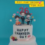 [EXO] 찬열이 케잌이랑 꽃 <b>존예</b>ㅠㅠㅠ