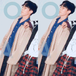 [시우민] 시우민 이거 혹시 아빠 <b>잠옷</b>입고 나온건가요?