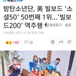 [방탄소년단] 기사에 출근 <b>도장</b>ㅋㅋ