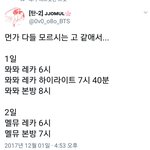 [방탄소년단] 오늘 헷갈리는 이삐들~ 누가 다 정리해<b>주심</b>+