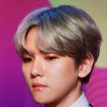 [EXO] 요즘 메이크업하시는분들 변백현얼굴에 <b>글리터</b>