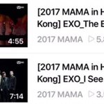[EXO] 조회수차이봐 ㅋㅋㅋㅋ