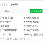[방탄소년단] 태형이 멜뮤 실검남 등극!ㅋㅋ네<b>2</b>버,다<b>1</b>음