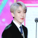 [백현] 백현이 <b>mma</b> 수상소감 움짤 다른 것도 봐 ㅎㅎ