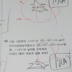 ㅈㅂ 이 43번 풀어주는 사람 시험 <b>조온</b>나 잘칠거야