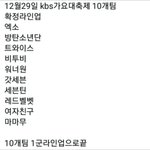 <b>KBS</b> 가요대축제 라인업 10팀