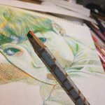 ㅁㅊ 집에서 존예 <b>색연필</b> 발견함