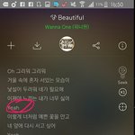 [워너원] 나 머글인데 <b>뷰티풀</b> 이 가사