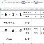 [꼭조언부탁] <b>엑셀</b> 잘하시는 분 퇴근좀 도와주세요.