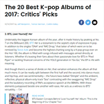 [드루와] 빌보드가 뽑은 올해의 앨범 <b>top</b> 20