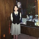 모델들의 어린시절 다리 길이