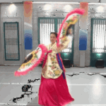 한국무용 추는 한예리 <b>gif</b>