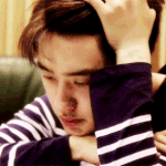 [EXO] 마감일 때문에 예민한 작가 도경수 <b>VS</b>