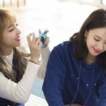 [몸매종결자] 트둥이 리더와 막내, 나연&amp;<b>채영</b> 출근길 포착!