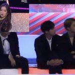 [댓글부탁해] 아이린 <b>원샷</b>잡히니깐 방탄 진쳐다보는 지민