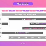 [인피니트] 공지올려죠)) @ 요일별 문자투표 스케줄표야!!!@