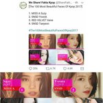 2017 가장 아름다운 여자 아이돌 100인 <b>sns</b> 투표 결과.jpg